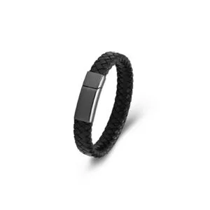 Memorial Bracelet - Braided - Black