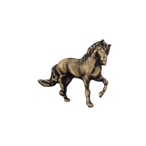 Appliqué en laiton - Cheval - Laiton antique