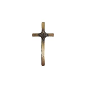 Appliqué en laiton - Croix - Laiton antique