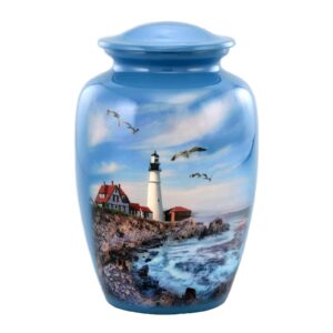 Urne funéraire en aluminium - Phare