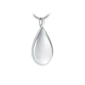Teardrop Pendant - Silver