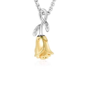 Pendentif funéraire - Rose - Or