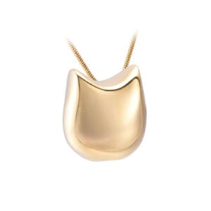 Pendentif funéraire - Tête Chat - Or