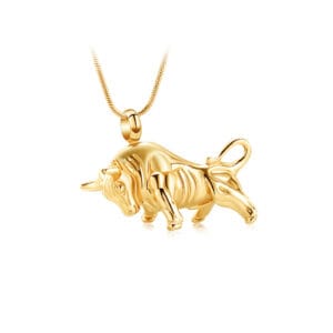 Pendentif funéraire - Taureau - Or