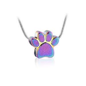 Pendentif funéraire - Petite empreinte - Multicolore