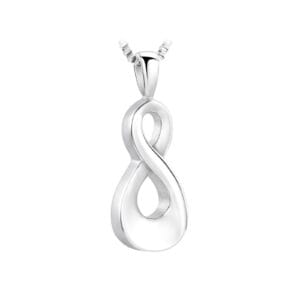 Pendentif funéraire - L'infini - Argent