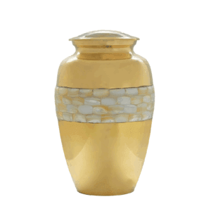 LIQUIDATION - Urne funéraire en laiton – Miroir