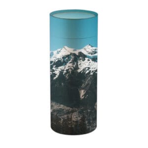 Urne funéraire écologique - Tube modèle 9 - Montagnes