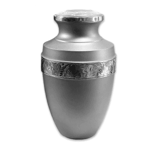 Urne funéraire en laiton - Sobre - Argent