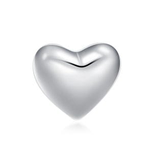 Reliquaire funéraire - Coeur d'argent