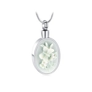 Pendentif funéraire - Fleur de sérénité