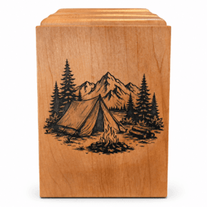 LIQUIDATION - Urne funéraire en bois – Élégance - Refuge éternel