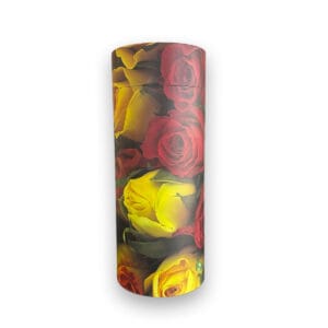 Urne funéraire écologique - Tube - Roses éternelles