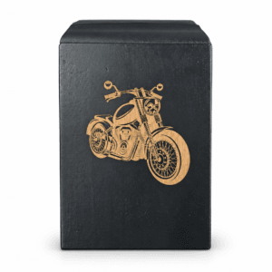 Wooden funeral urn – Elegance - Legend of the Road