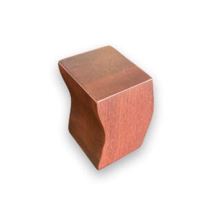 Funeral reliquary - Curved - Mahogany